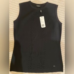 NWT Akris Woo and Silk Knit Top size 10